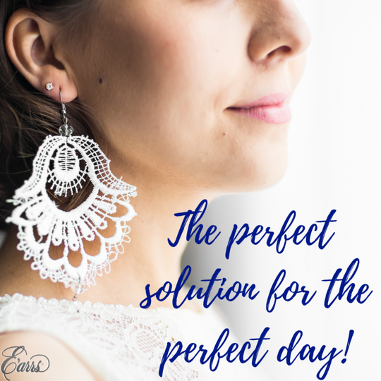 Great Earring Backs for your Wedding Day!