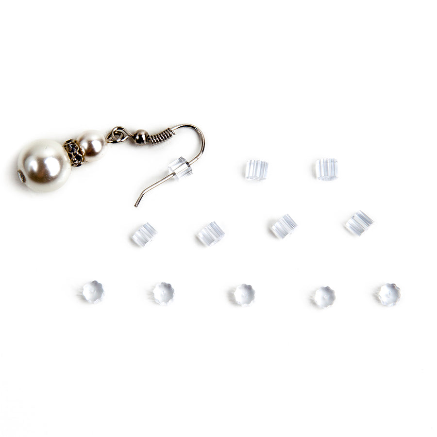 Earring Back Box Kit, Metal and Plastic, Compartment Box