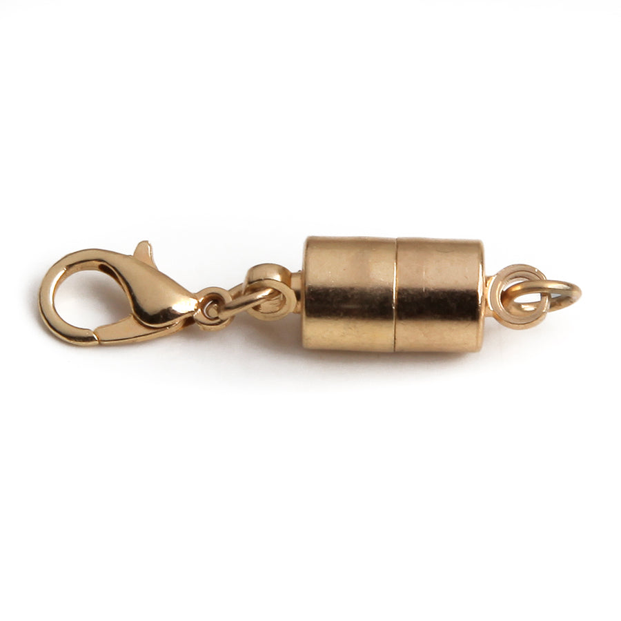Wholesale | Gold Large Barrel Magnetic Clasp
