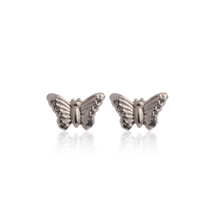 Wholesale | Silver Butterfly Stud