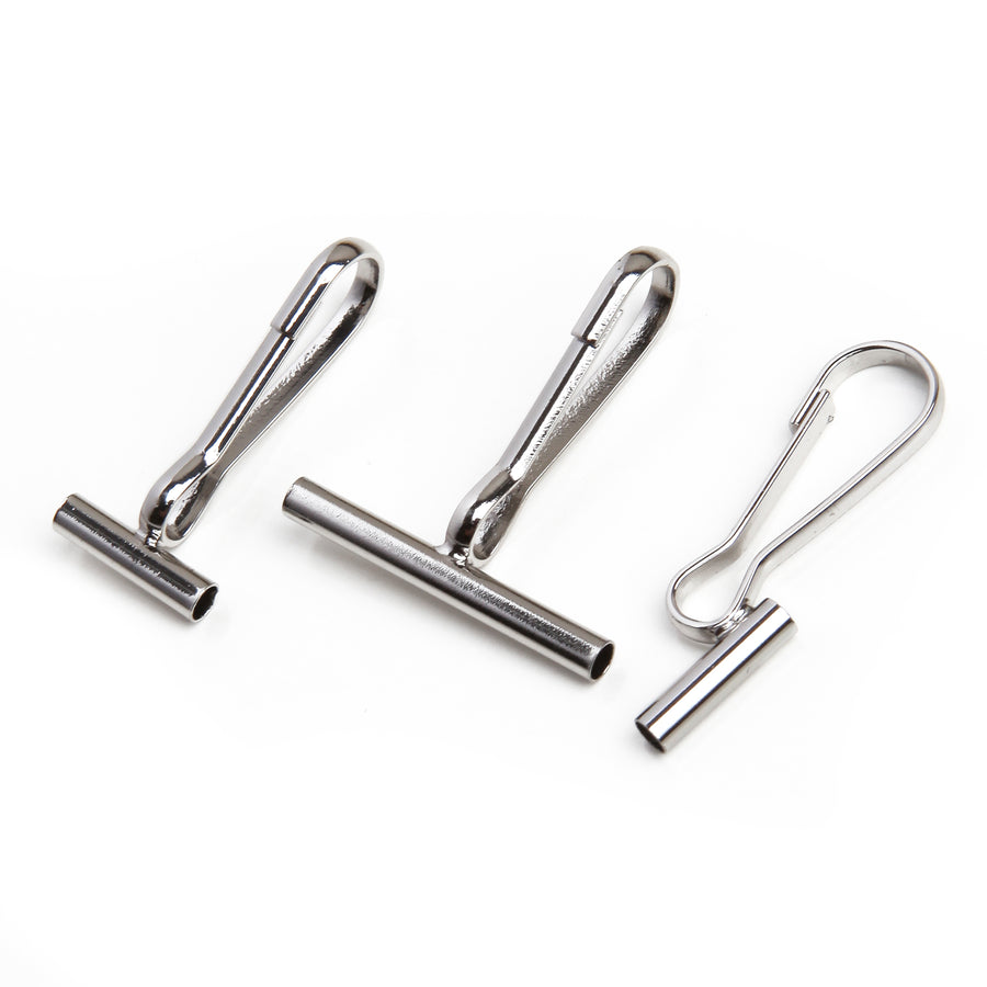 Wholesale | Silver Pin to Pendant Converters Set of 3