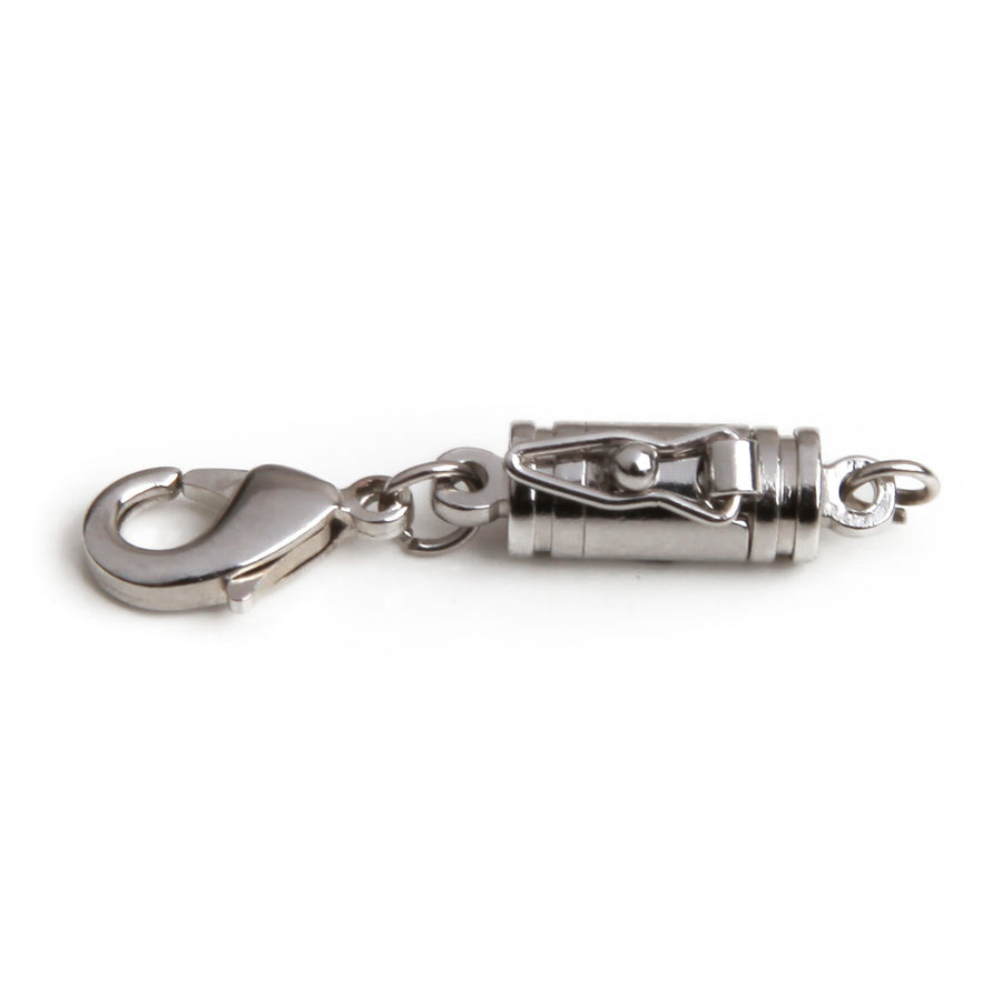 Wholesale | Silver Magnetic Clasp with Safety Catch