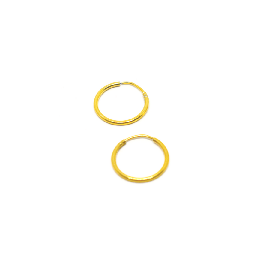 12mm Mini Huggie Hoops 2 Pairs