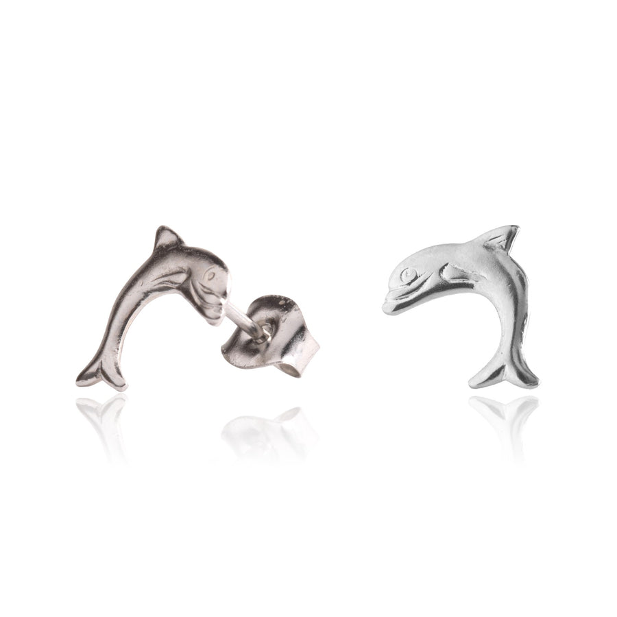 Dolphin Stud Earrings 2 Pairs