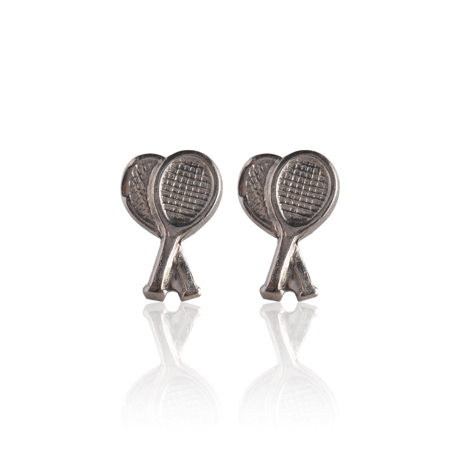 Wholesale | Silver Tennis Rack Stud Earrings