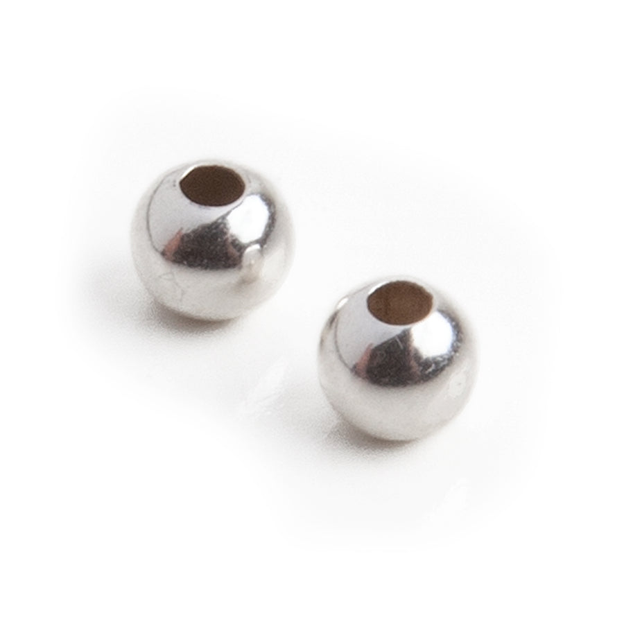 Wholesale | 4mm Sterling Silver Beads