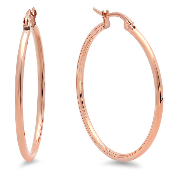 30mm Statement Hoop Earrings 3 Pairs