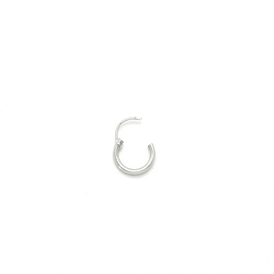 Wholesale | Sterling Silver Earrings | 10mm with Mini Hoops | 1 Pair