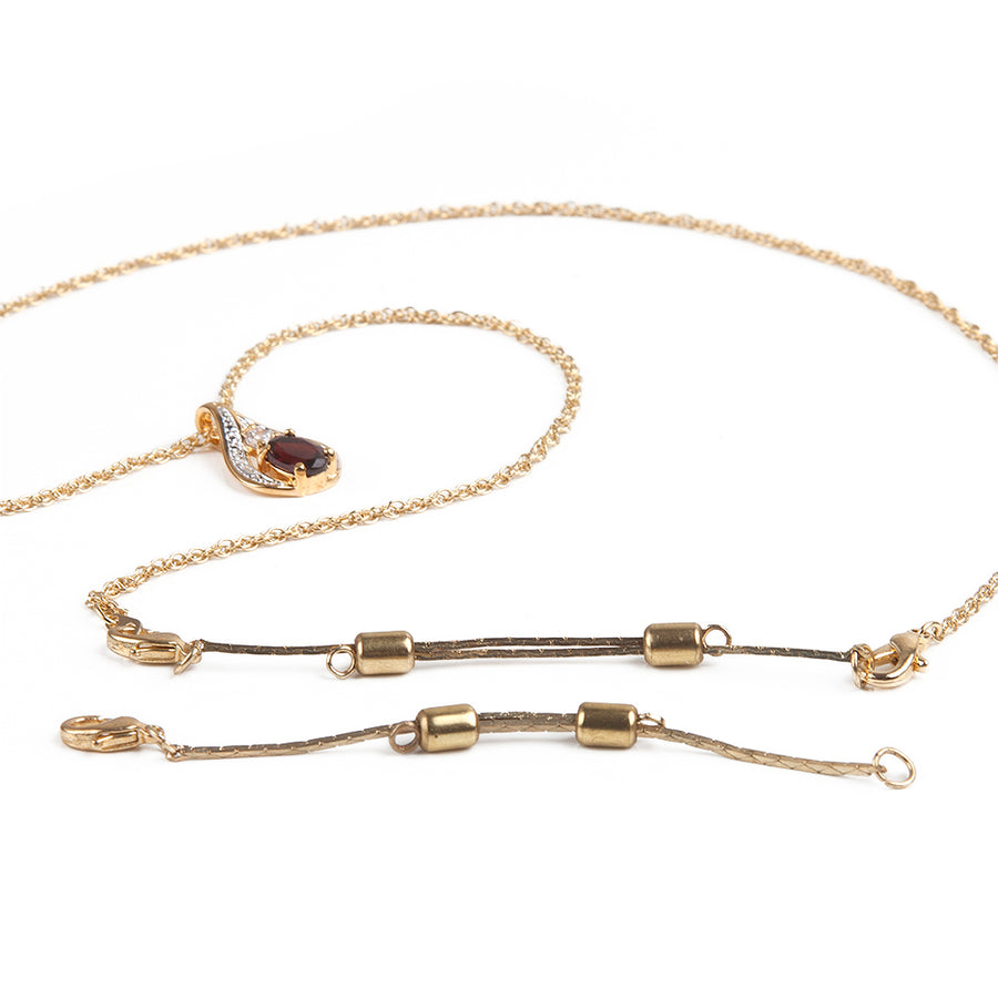 Necklace Extender | Gold Adjustable Extender | 2 to 3 inches | 1 Piece