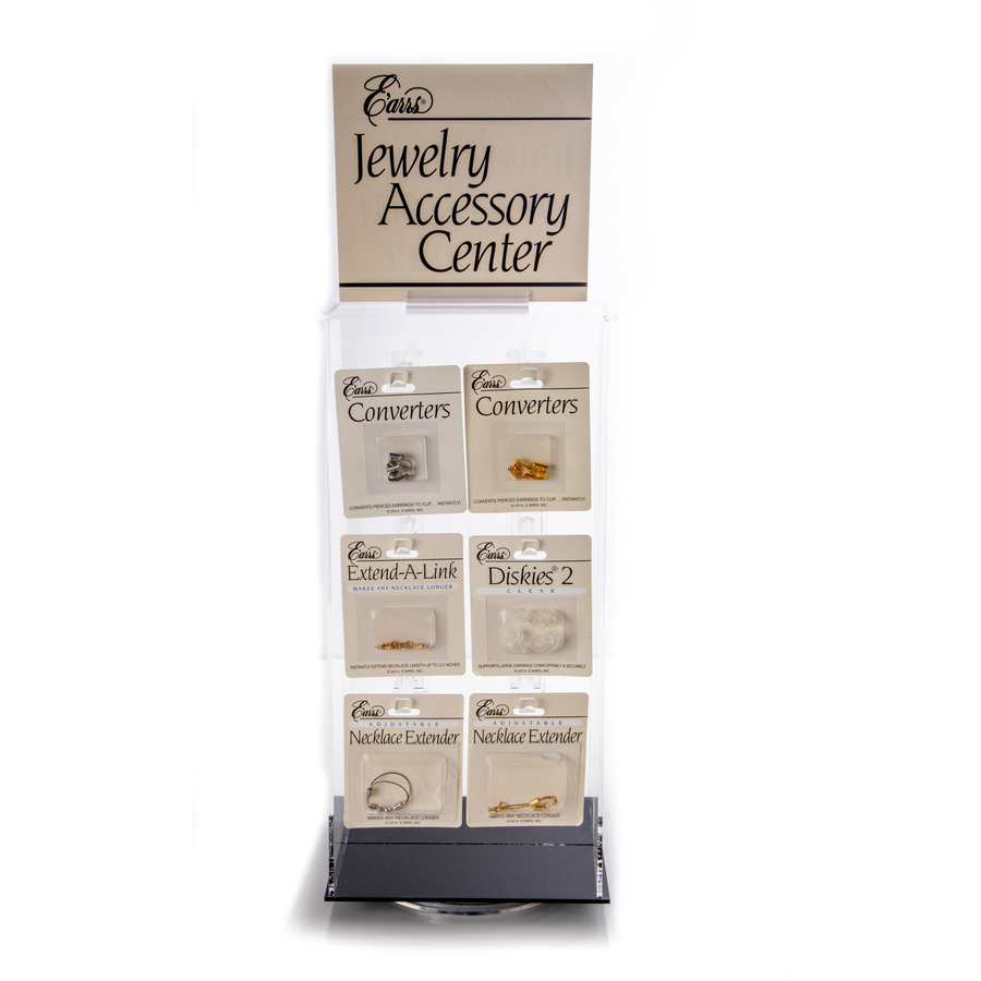 Wholesale | 12-Peg Rotating Lucite Fixture Display