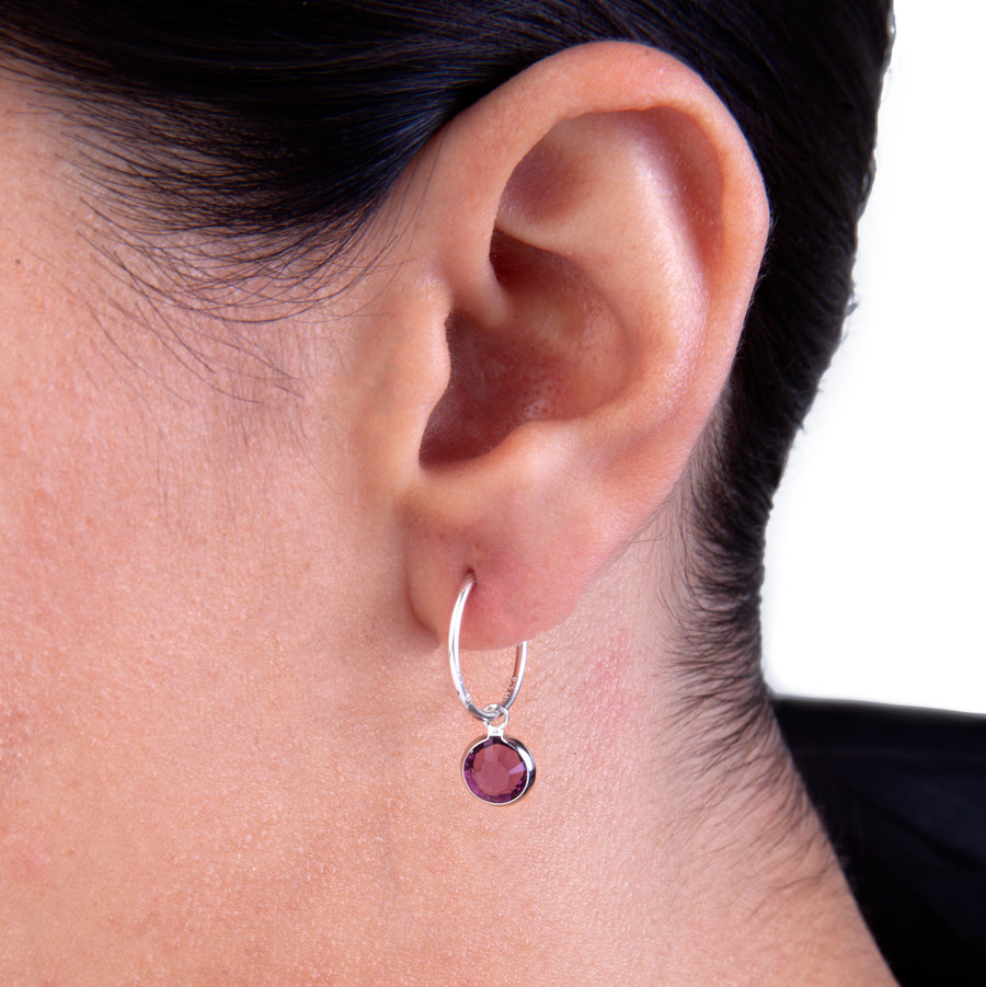 Wholesale | Purple Amethyst Crystal Charms
